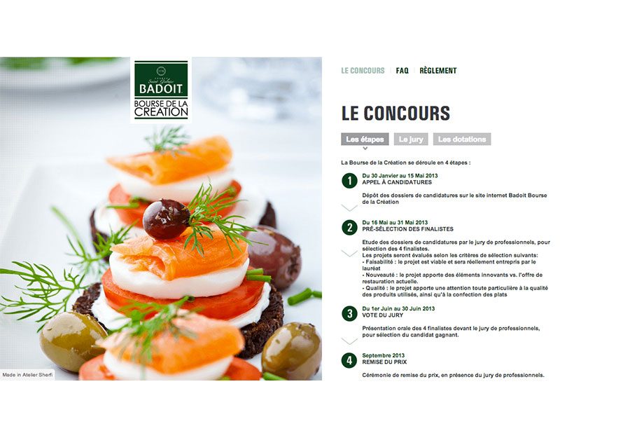 La bourse de la création